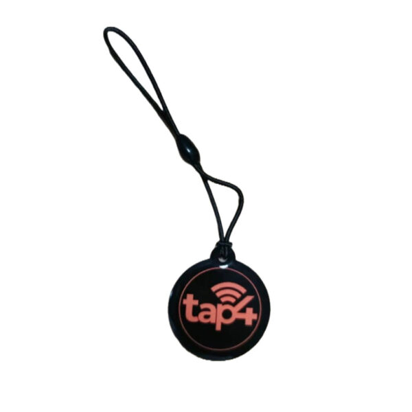 Epoxy Keychain with Tap4 Logo